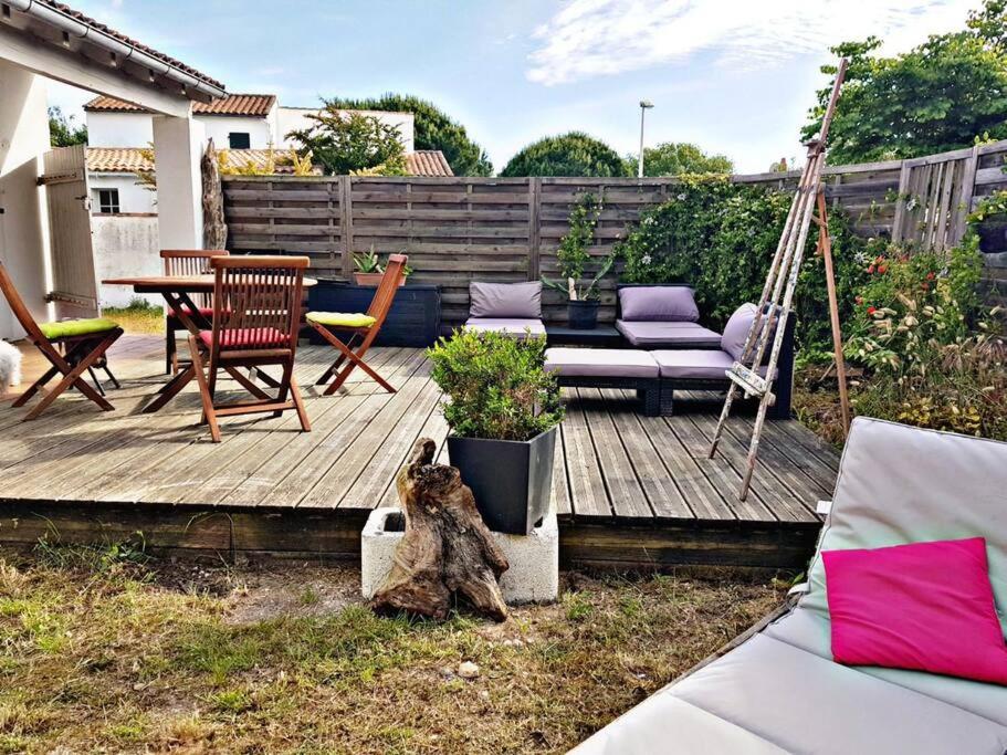 Beach House Avec Jardin 200M De La Plage ラ・クアルド・シュル・メール エクステリア 写真